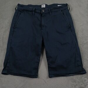Edwin Otis Short Chino Shorts Mens 30 Blue Made‎ USA Casual Summer Classic